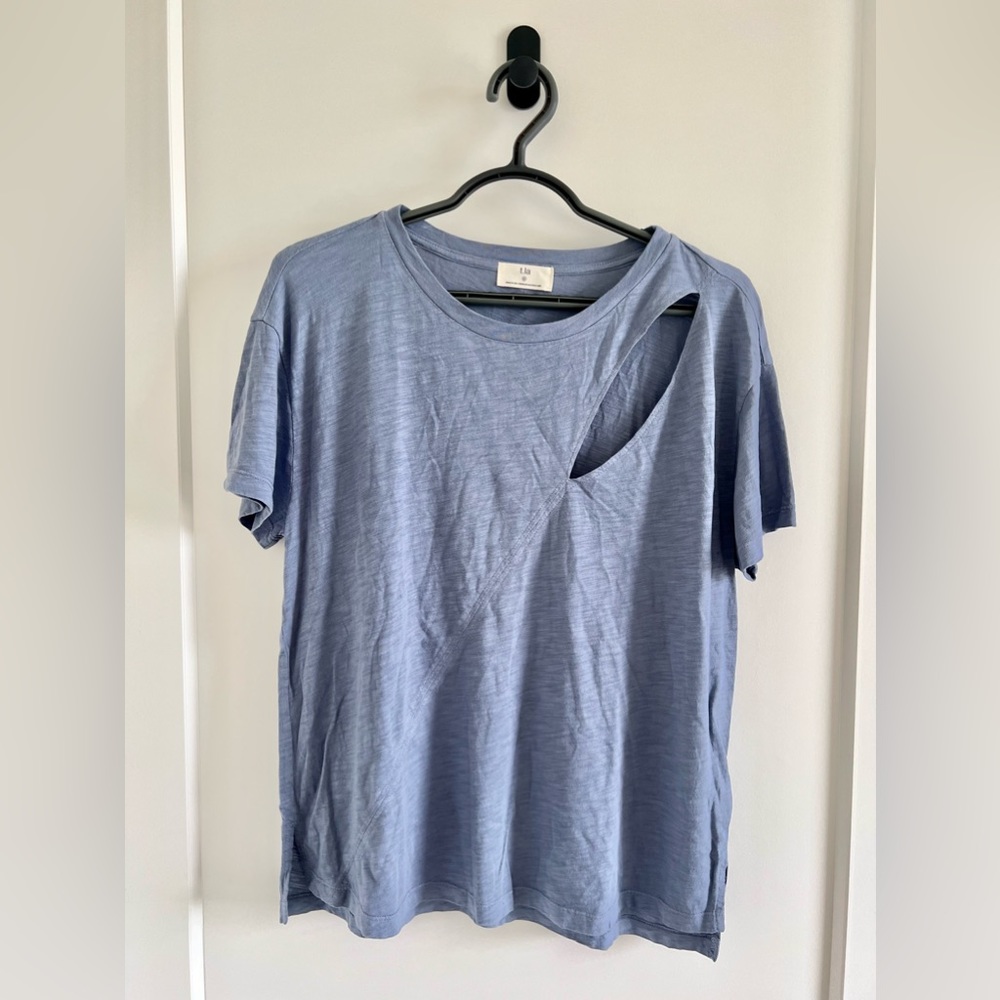 Anthropologie T.LA cutout tee shirt